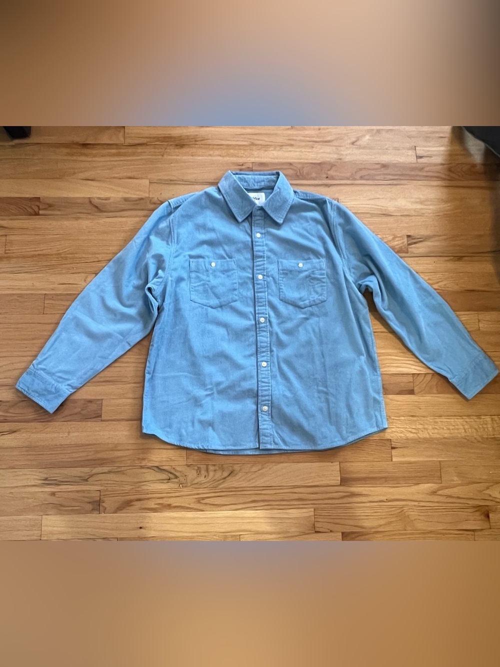 Corridor Corduroy LS in Blue